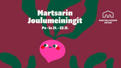 Martsarin Joulumeiningit pe 21.11.2025 Martsarin Joulumeiningit pe 21.11.2025