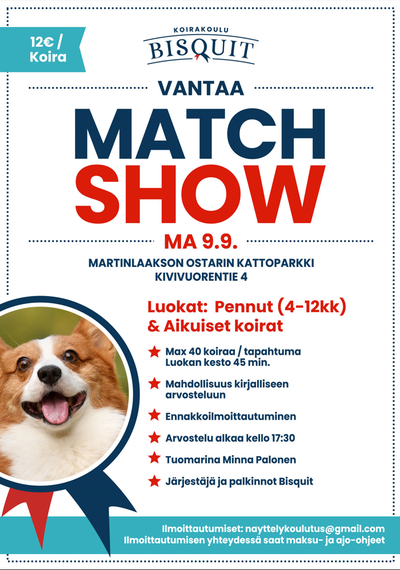 Match Show-koiranäyttely